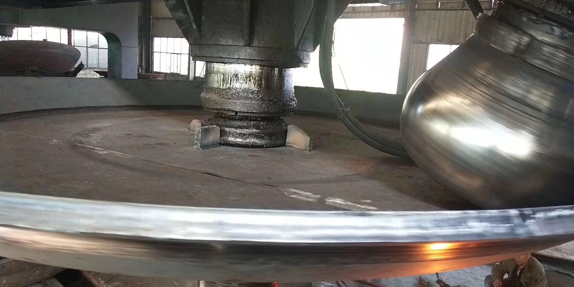 40mm厚鋼板成型 ！
